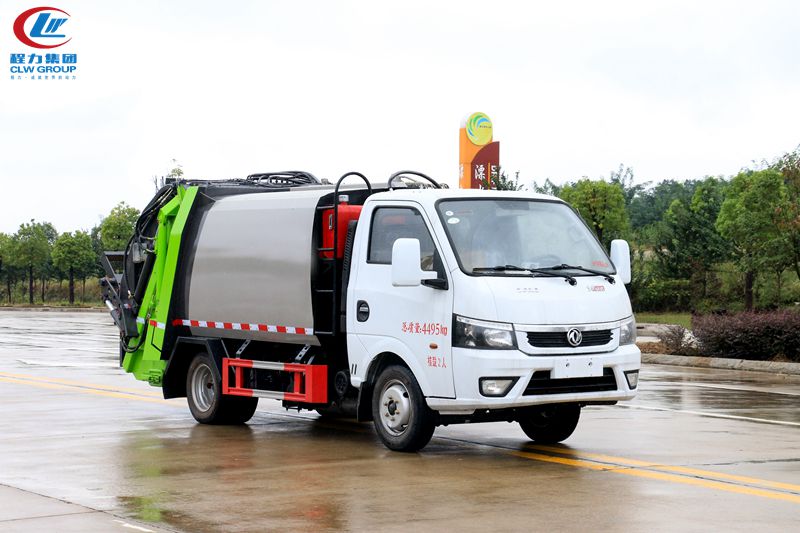 蓝牌(可下地库)压缩垃圾车