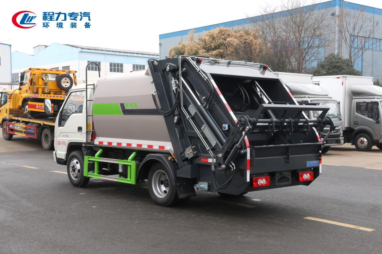 (5方)福田蓝牌压缩垃圾车