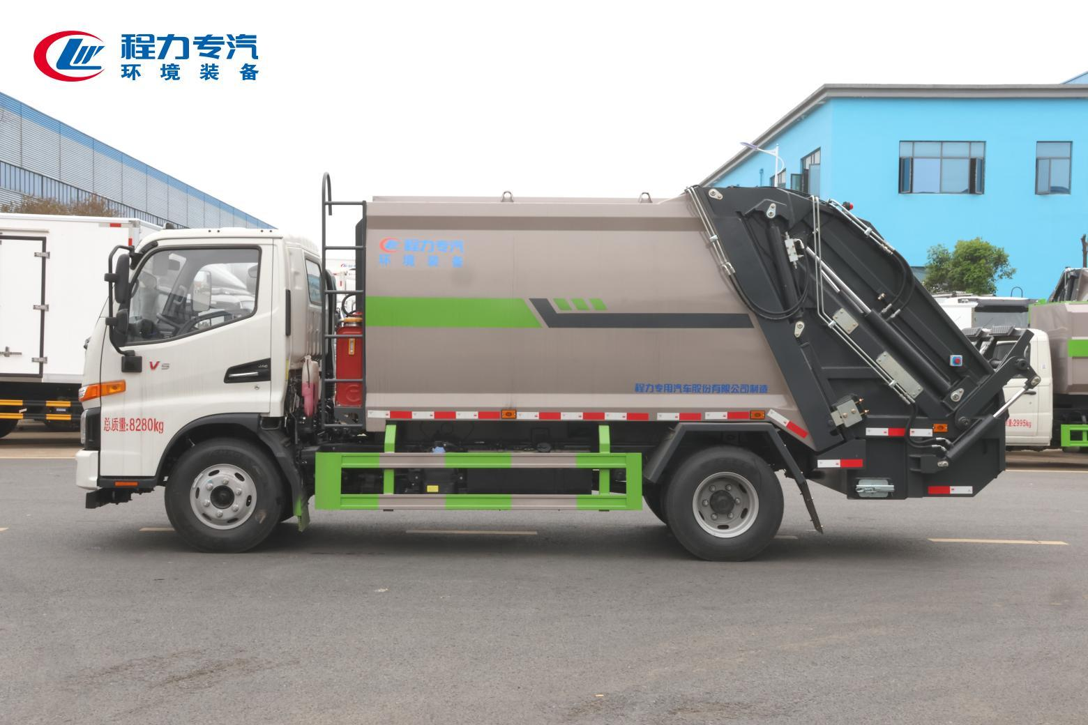 (8方)江淮俊铃V5压缩垃圾车