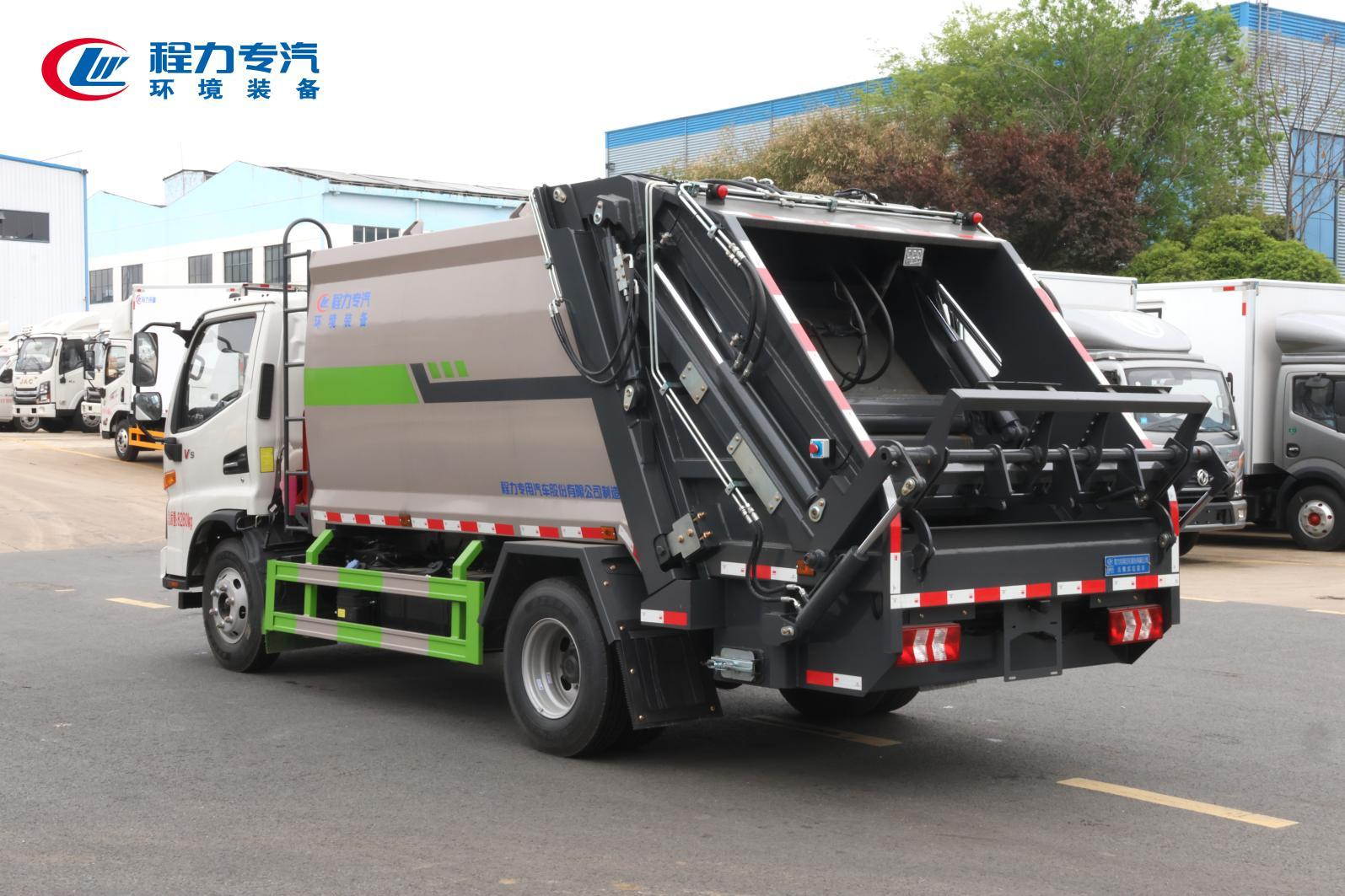 (8方)江淮俊铃V5压缩垃圾车
