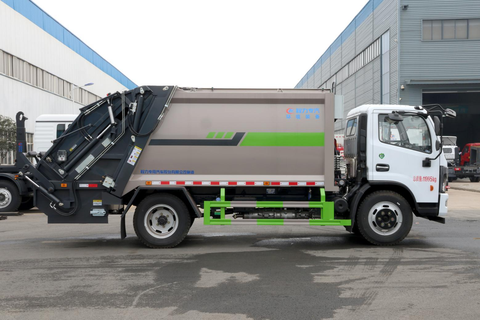 (10方)东风福瑞卡F7压缩垃圾车