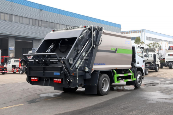 (12方)东风多利卡D7压缩垃圾车