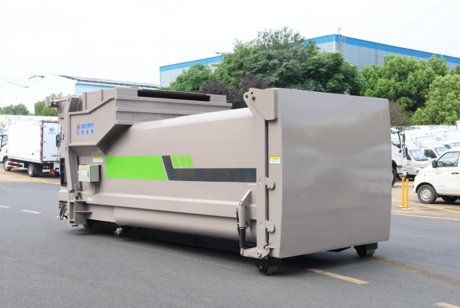 勾臂车配套压缩站